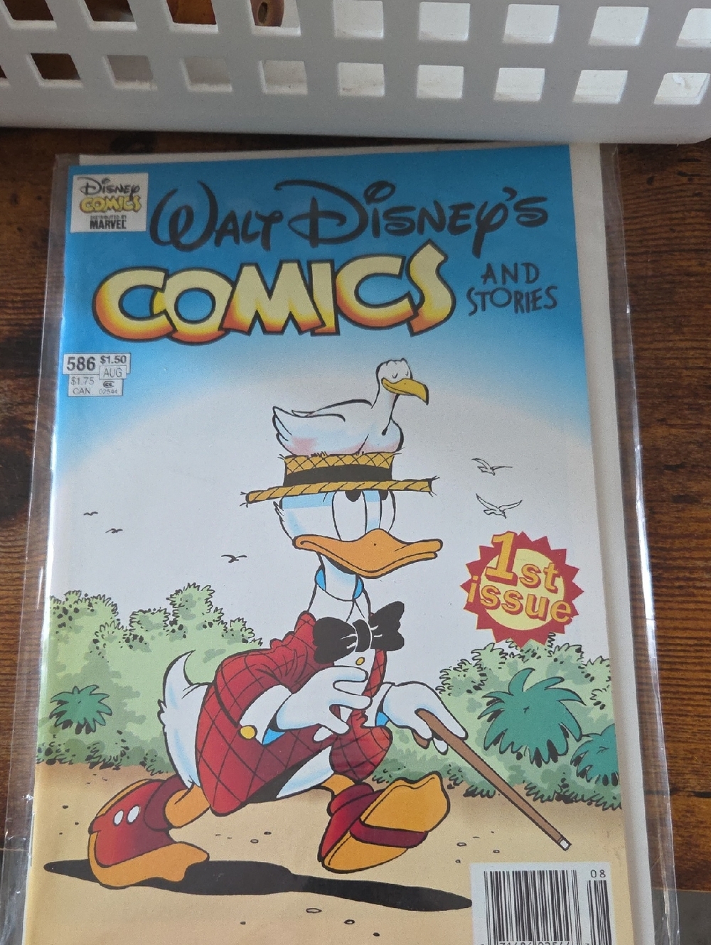 Walt Disney's Comics and Stories #586 - Donald Duck Cover